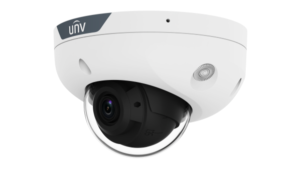 4MP Dome camera with 2.8mm lens, Dual Light, SD card slot and  Mic