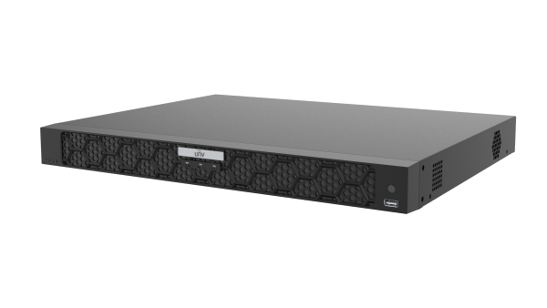 16-channel NVR with smart analytics, 4 sata interface