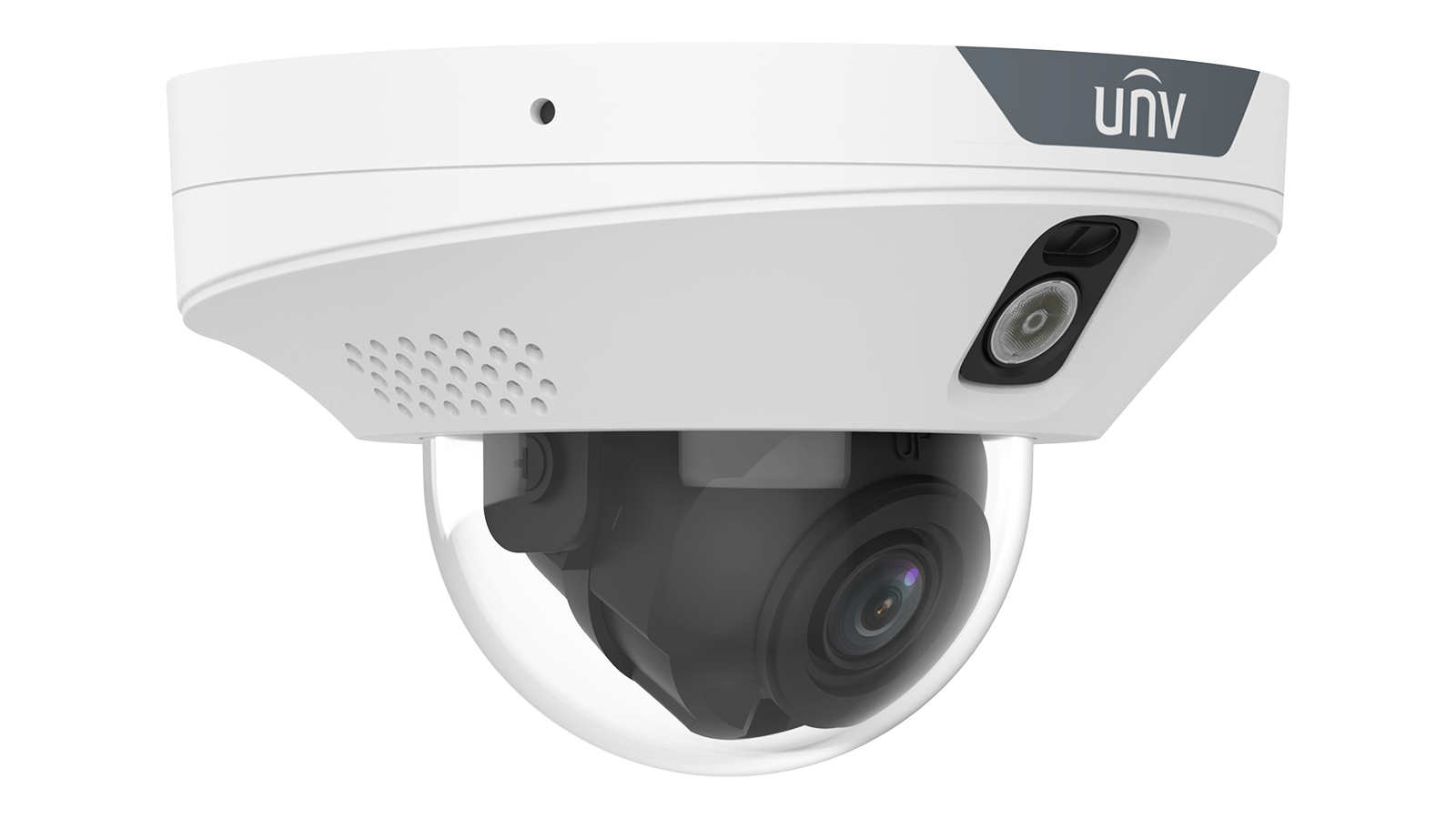 2MP Dome camera with 2.8mm lens, Dual-Light, SD card slot and Mic